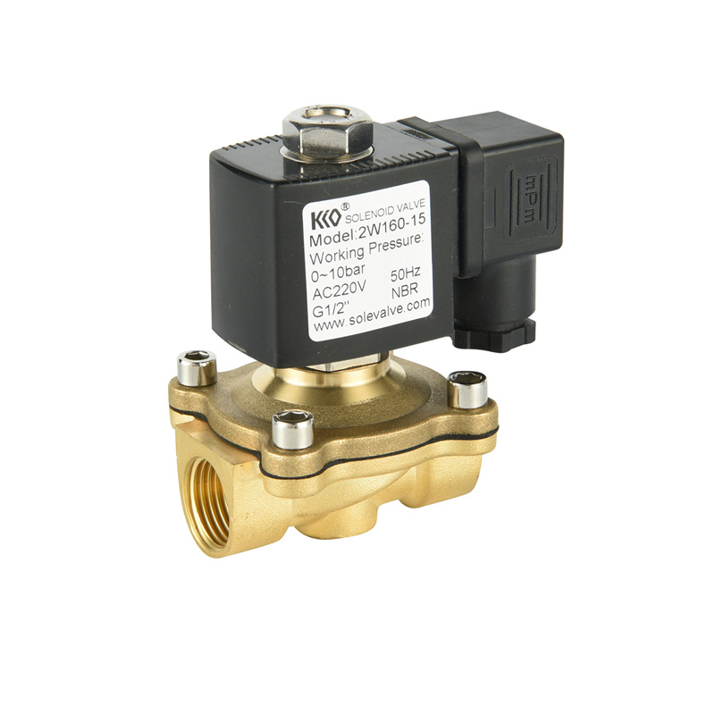 Serie 2W/S válvula solenoide de acción directa bidireccional de dos posiciones